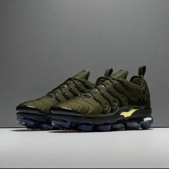 Nike Other - Olive Green Air VaporMax Plus Sneakers